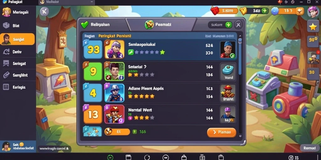 Screenshot dengan karakter baru yang ditambahkan dalam pembaruan terbaru.