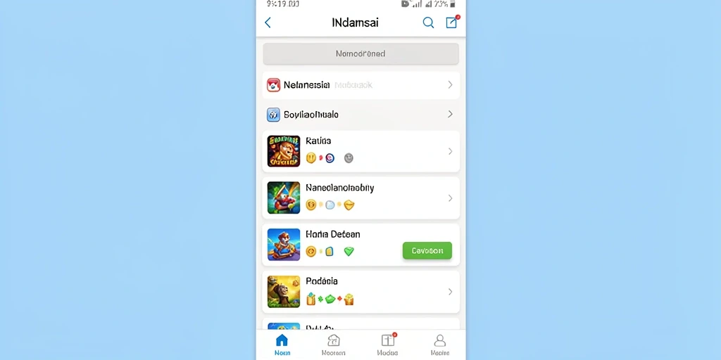 Screenshot memperlihatkan fitur turnamen yang menarik.