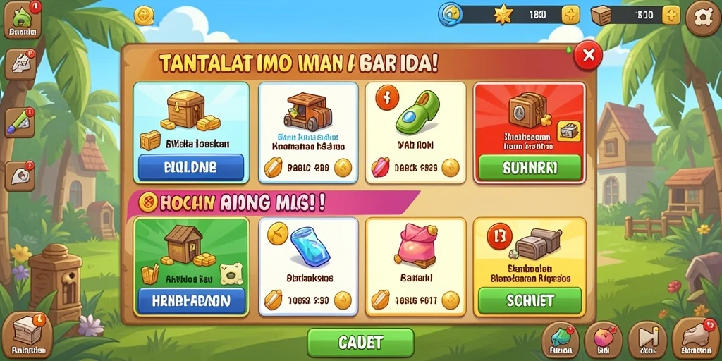 Aksi seru dalam setiap level menantang.