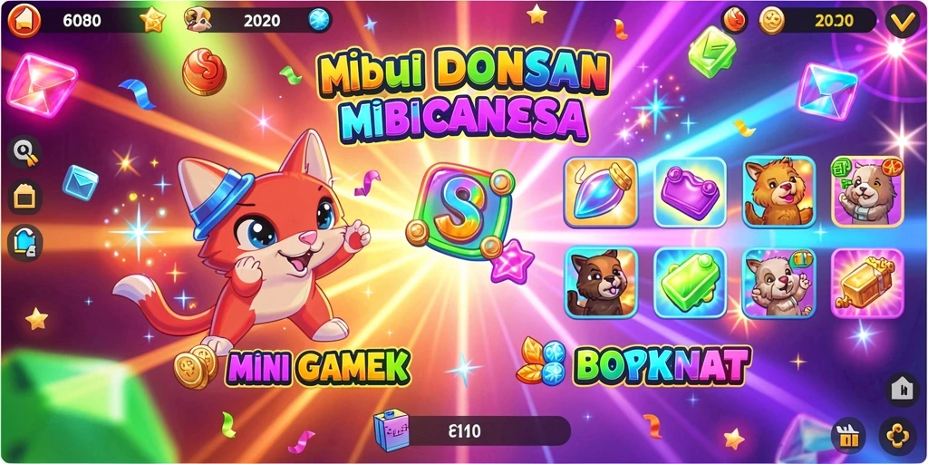 Tampilan jackpot yang mengesankan dan menggembirakan.