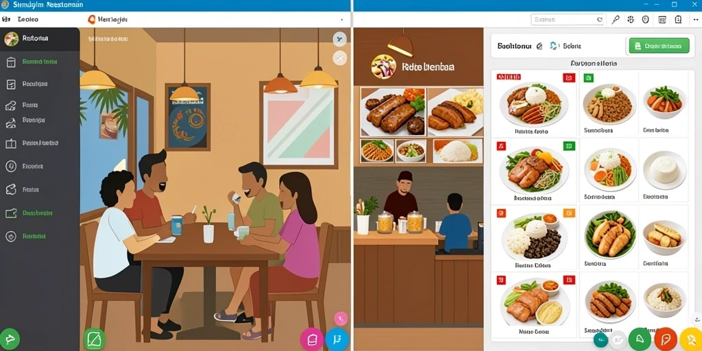 Tangkapan layar mode multiplayer yang seru dengan teman.
